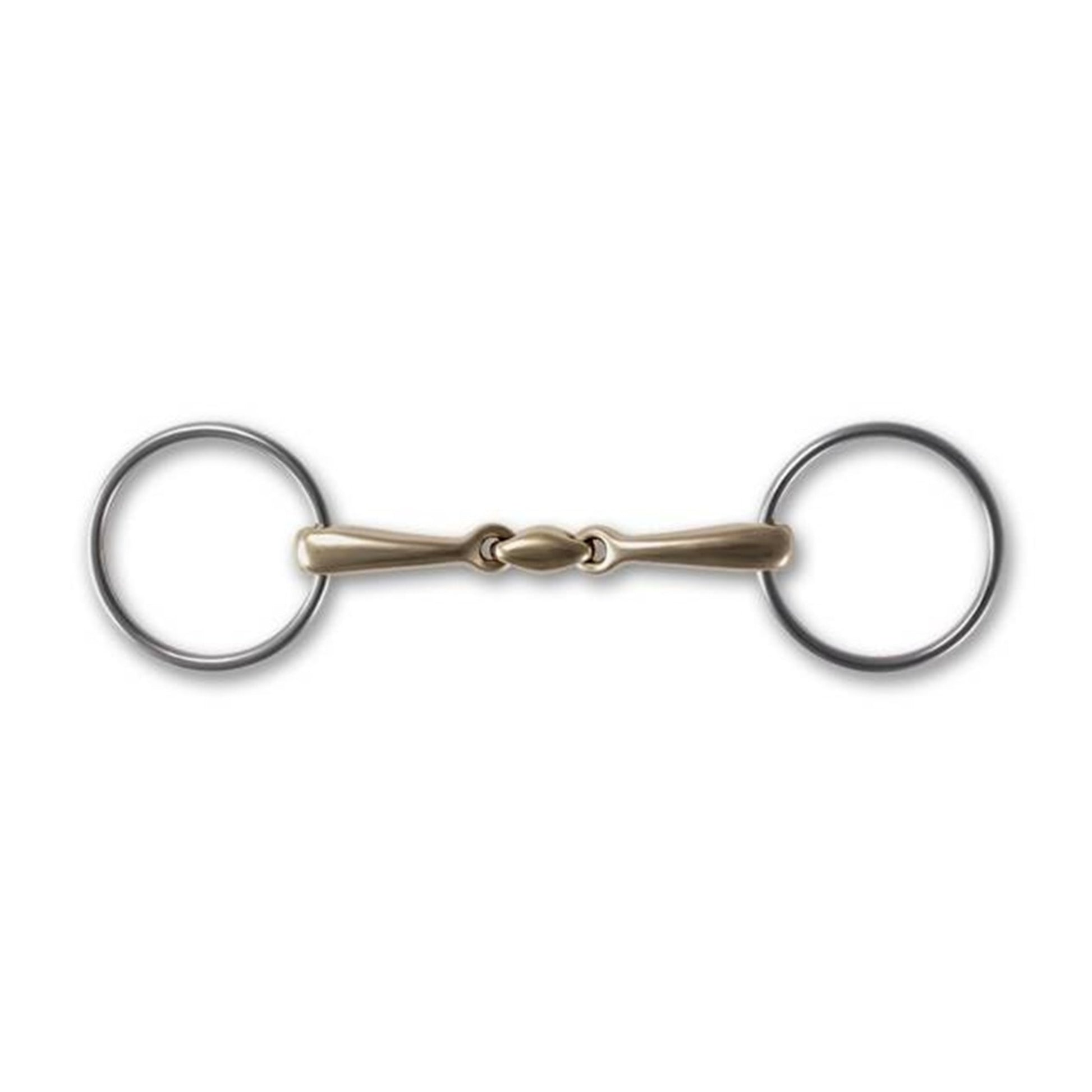 Stubben STEELtec Loose Ring Snaffle Bit