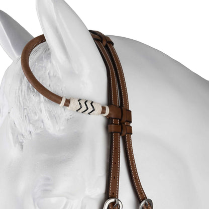 Horze Western Single Ear Rawhide Headstall