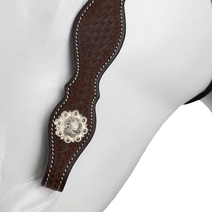 Horze Western Futurity Knot Headstall with Conchos