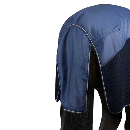 Horze Aircool 3D Mesh and Rain Protection Detachable Neck Turnout