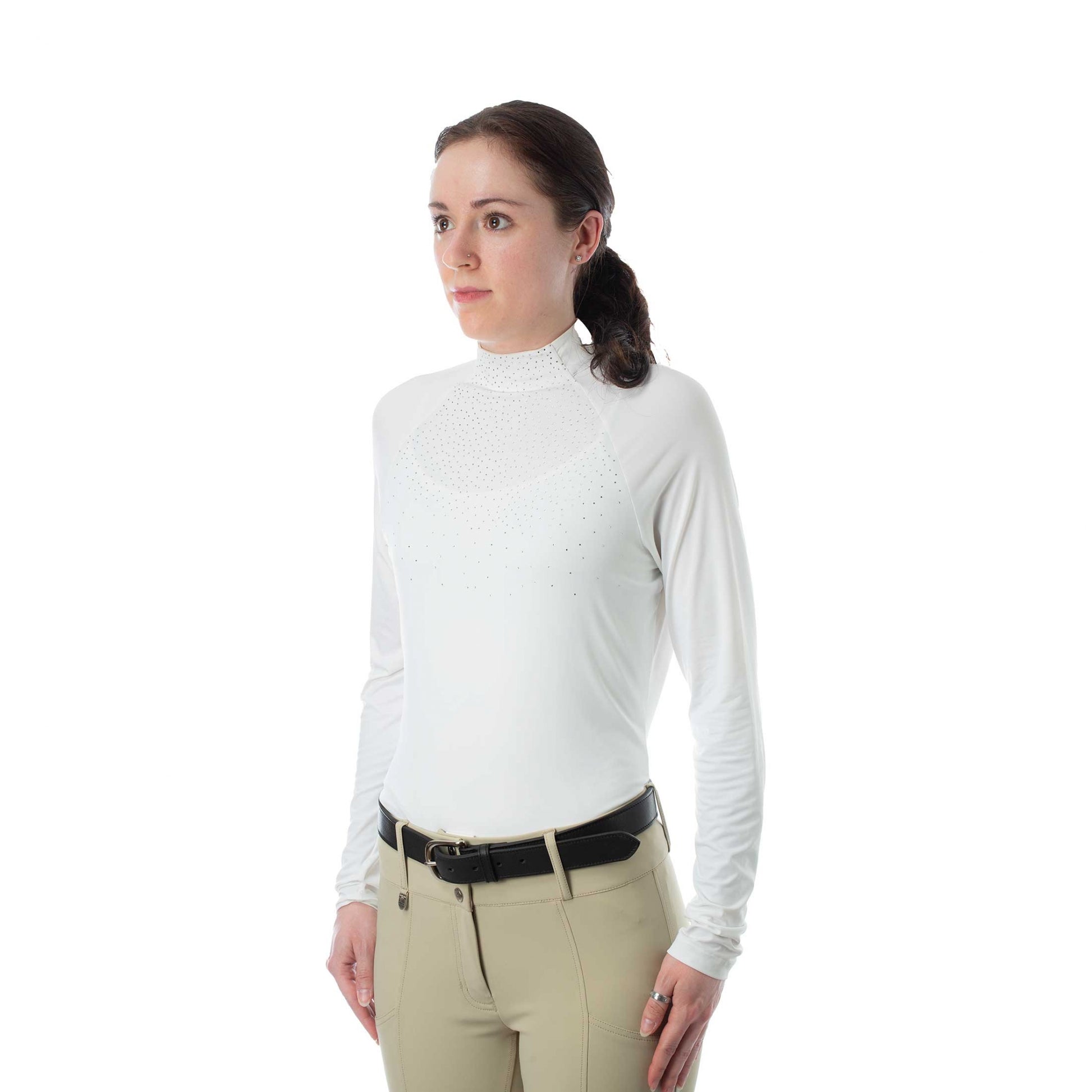 B Vertigo Charlotta Ladies Long Sleeved Show Shirt