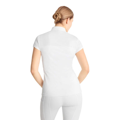 Horze Louisa Ladies Mesh Short Sleeve Show Shirt