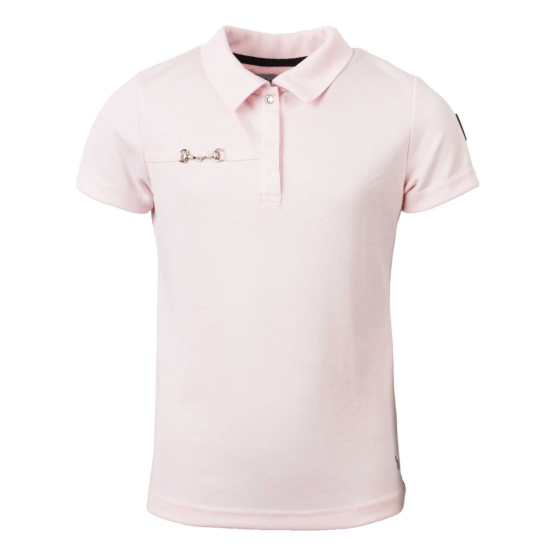 Horze Denise Kids Functional Short Sleeve Polo Shirt