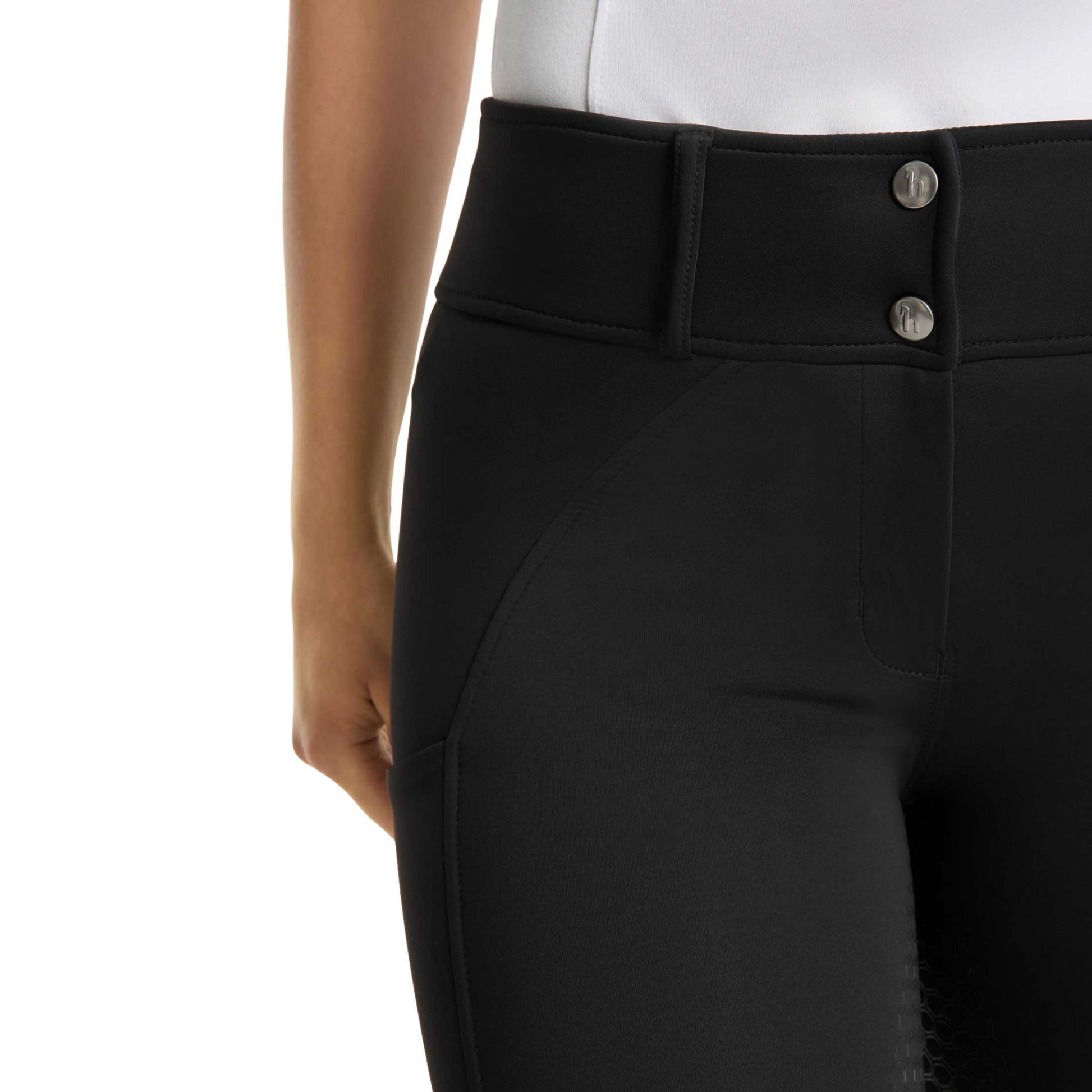 Horze Matilda Ladies Perforated Full Seat Breeches