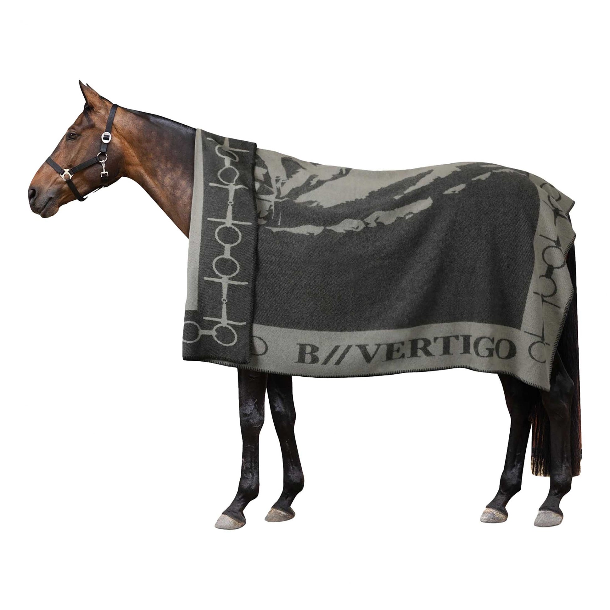 B Vertigo Fusion Throw Blanket