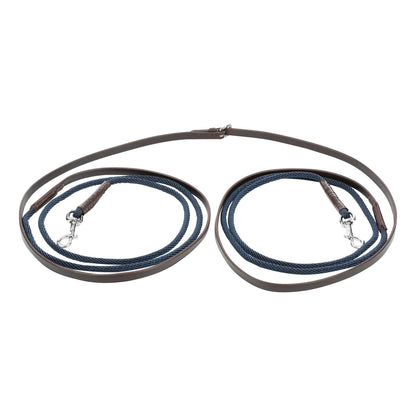 Equinavia Saga Leather Rope Front Draw Reins