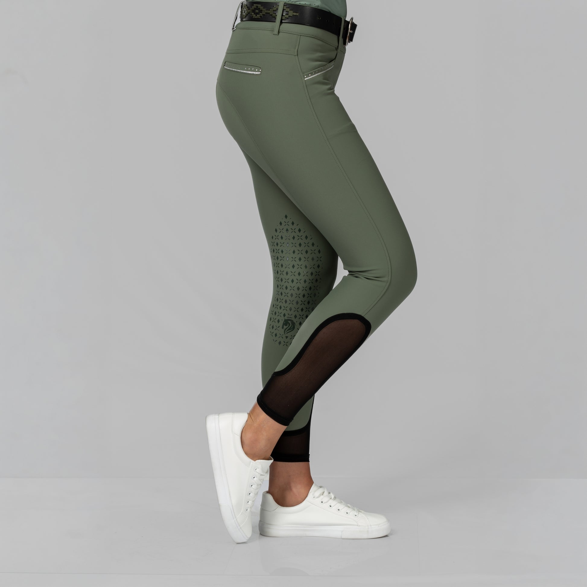 Equinavia Victoria Ladies Silicone Knee Patch Breeches