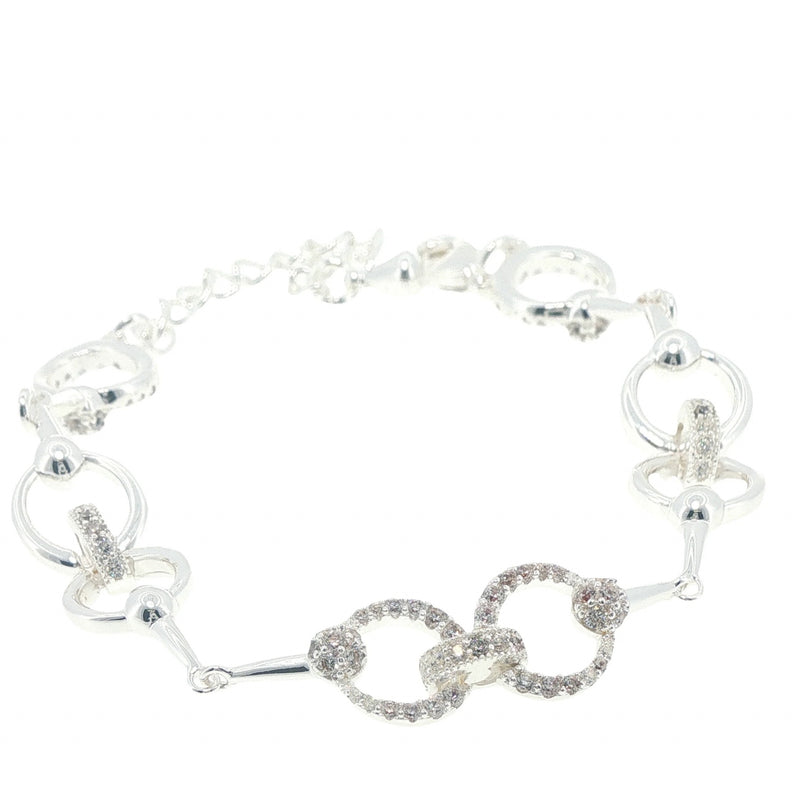 Equestrian Jewelry Brass Snaffle Bit Bracelet