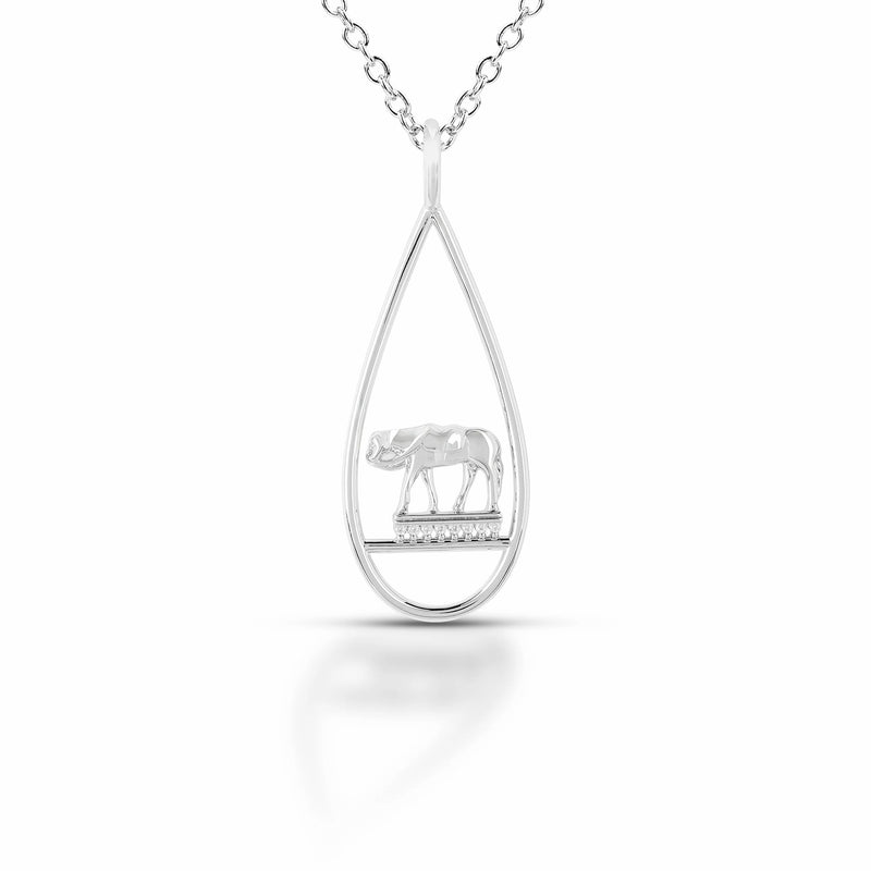 Equestrian Jewelry Horse Drop Pendant Necklace