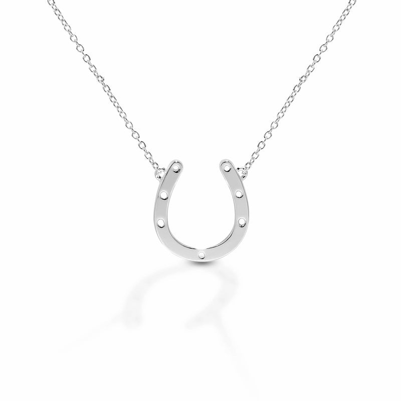 Equestrian Jewelry Small Horseshoe Necklace