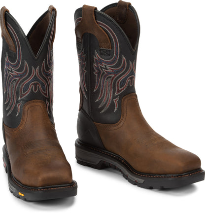 Justin Mens Tanker 11" Steel Toe Boots