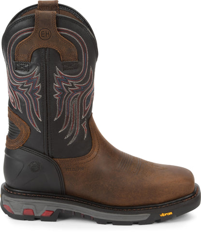 Justin Mens Tanker 11" Steel Toe Boots