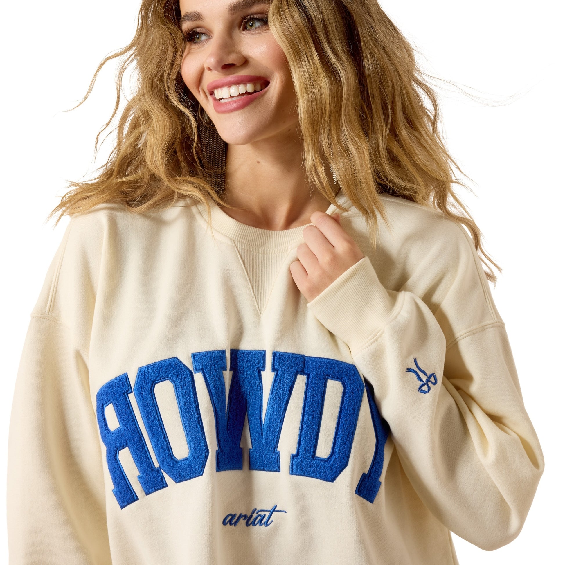 Ariat Collegiate Ladies Oversize Sweatshirt