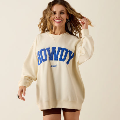 Ariat Collegiate Ladies Oversize Sweatshirt