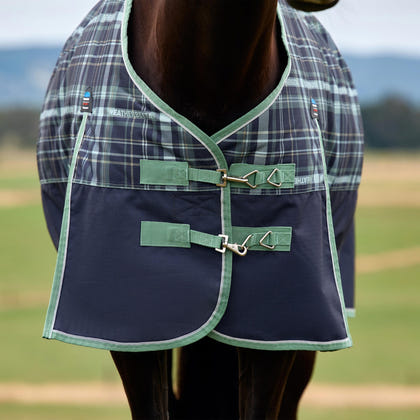 Weatherbeeta Comfitec Limted Edition Plaid Print Turnout 220g