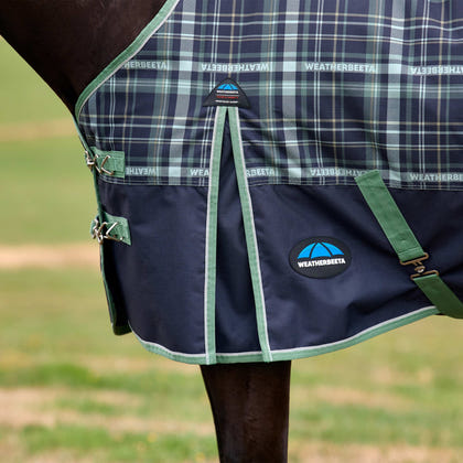 Weatherbeeta Comfitec Limted Edition Plaid Print Turnout 220g