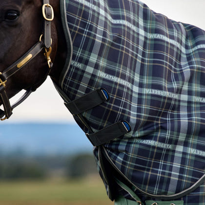Weatherbeeta Comfitec Limited Edition Plaid Print Turnout Neck Cover 220g