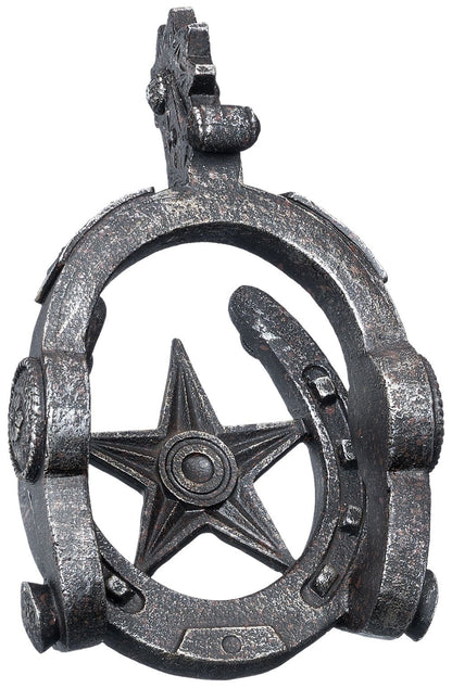 Gift Corral Spur with Horseshoe Votive Holder