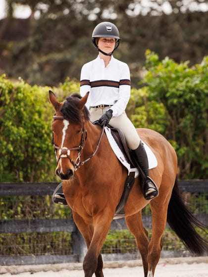 Essex Classics Cambridge Ladies Long Sleeve Show Shirt