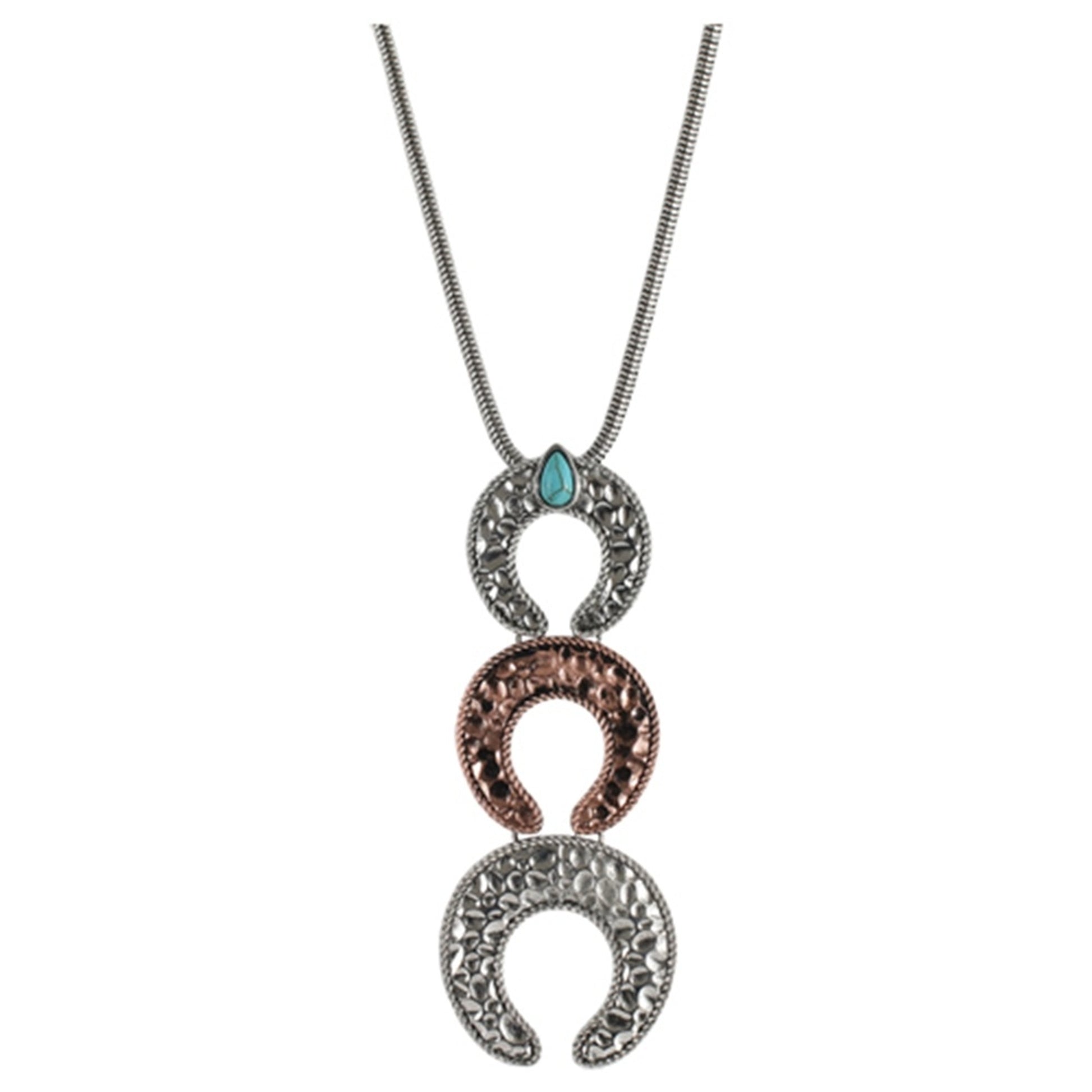 Justin Triple Naja Charm Necklace