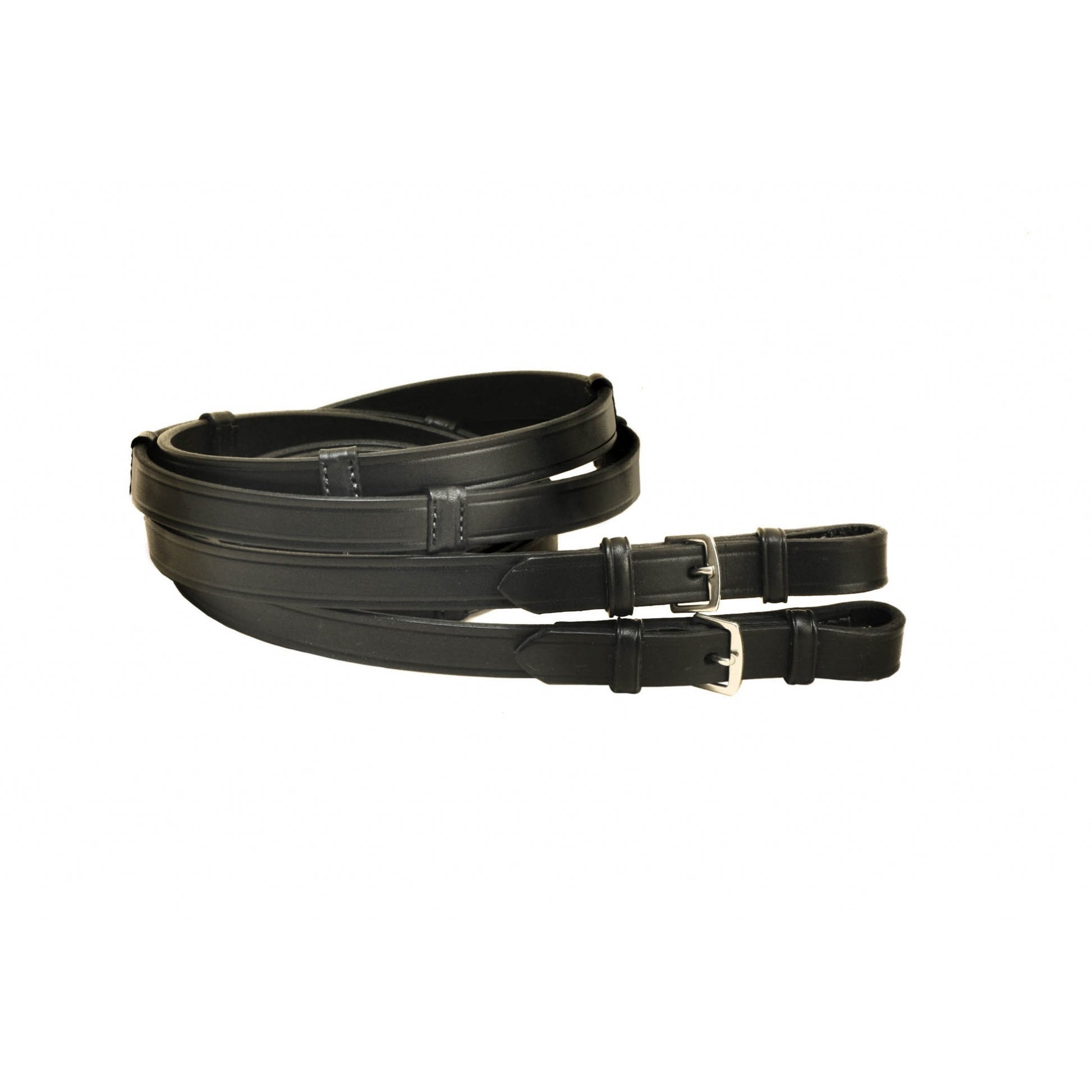 Reins with Buckle Ends And Stops 3/4in x 60in Brn
