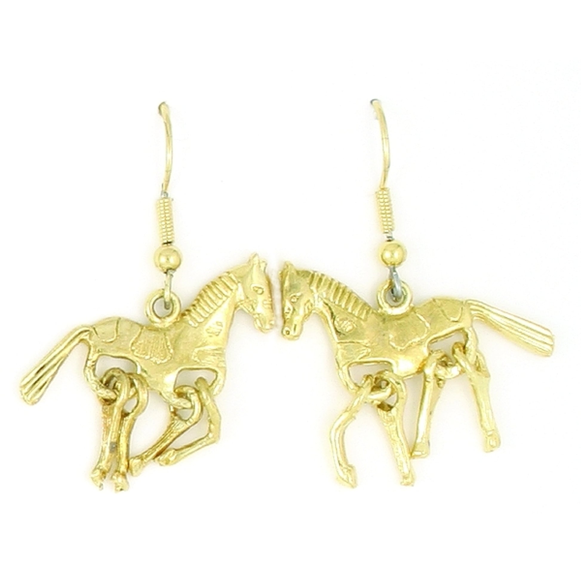 Finishing Touch Horse Wiggle Leg Fishhook Earrings