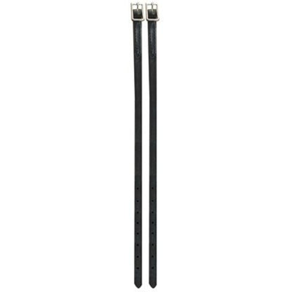 Perris Kids Leather Spur Strap Child Bk/Wh