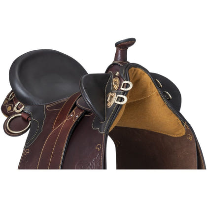Australian Outrider Stockman Bush Rider Saddle - Wide