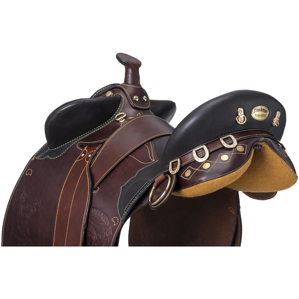 Australian Outrider Stockman Bush Rider Saddle - Wide