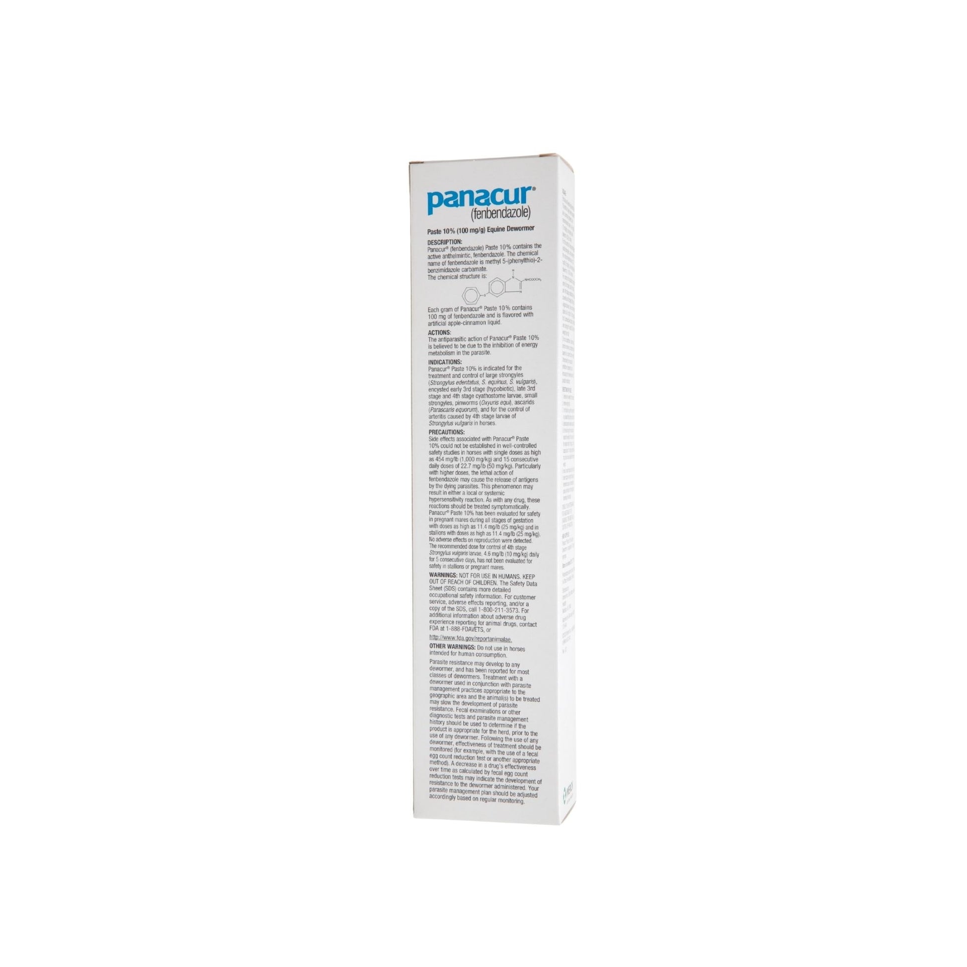 Panacur Fenbendazole Single Dose Paste Wormer
