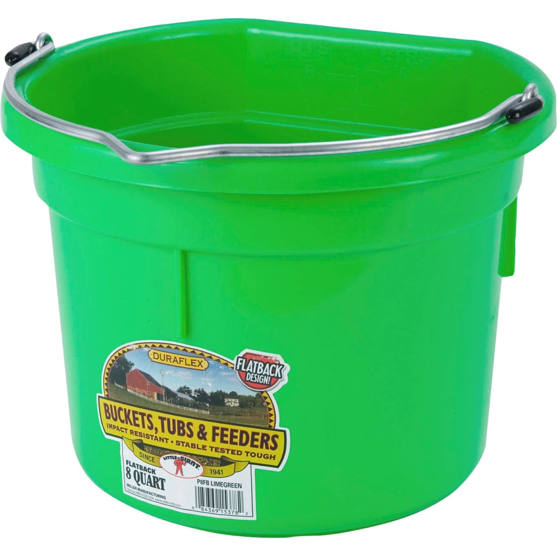 Flatback Bucket For Goats/Sheep/Miniature Horses