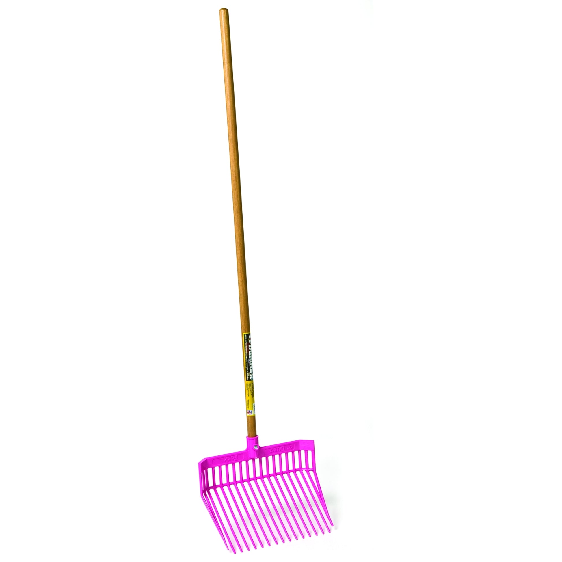 Little Giant Plastic Dura Fork Hot Pink