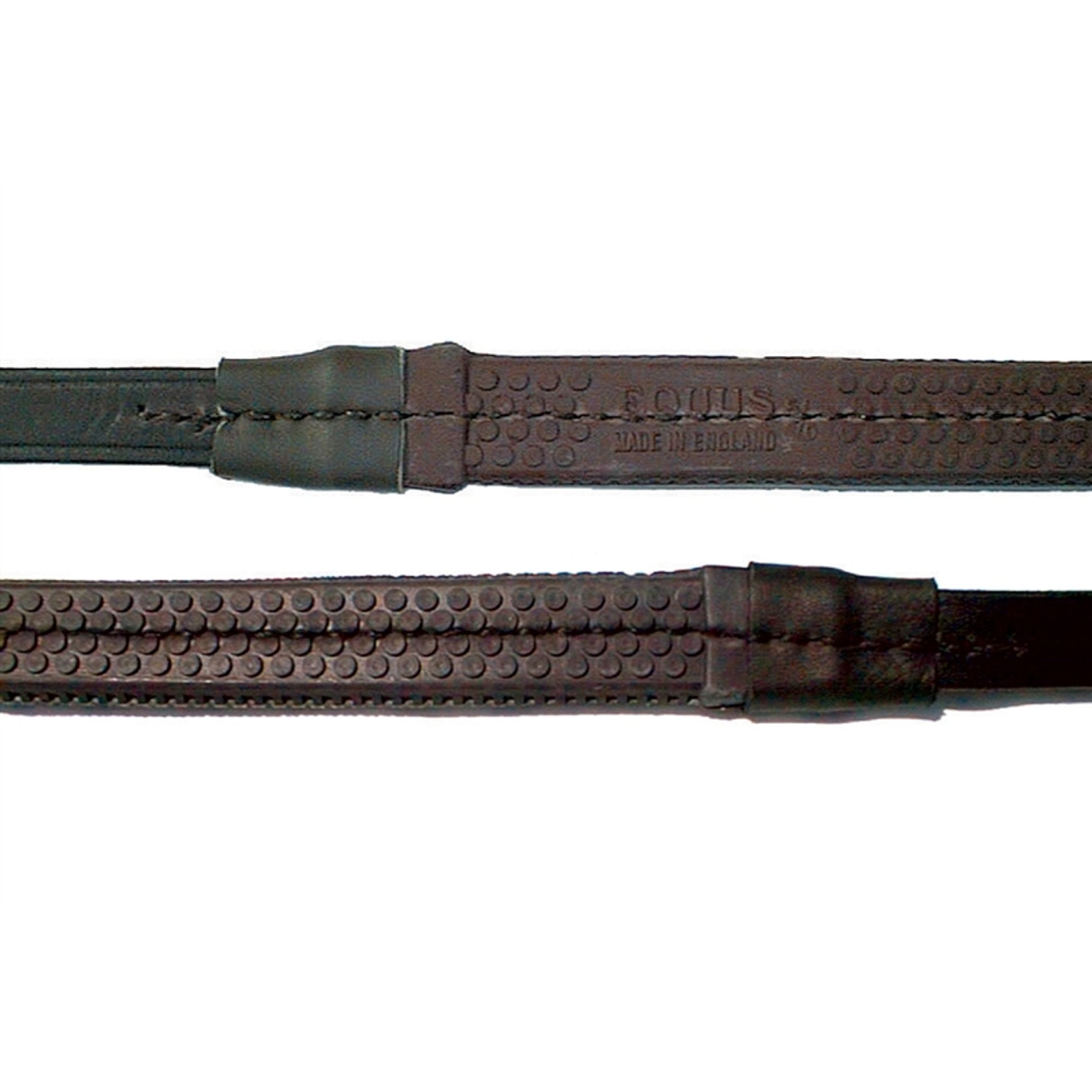 Nunn Finer Fine Pimple Rubber Reins 3/4x60 Blk
