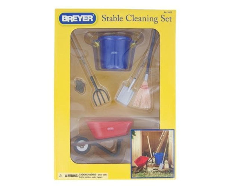 Breyer Stable Cleaning Set Bk/Wh