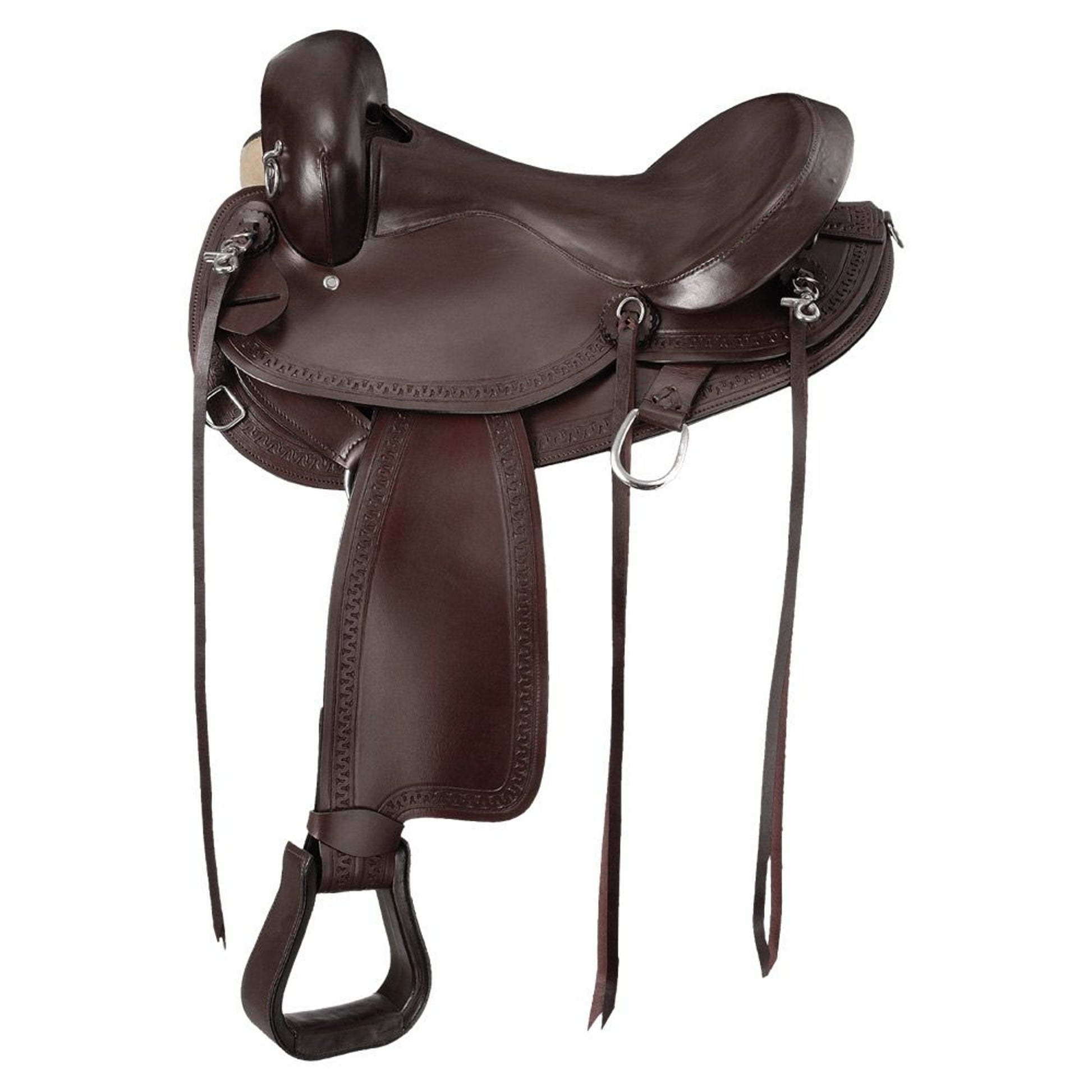 King Series Comfort Gaited Hornless Trail Saddle