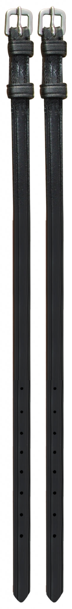 Perris Spur Straps With Keepers Adult Bk/Wh