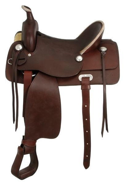 King Series AA Hard Seat Trail Saddle Package