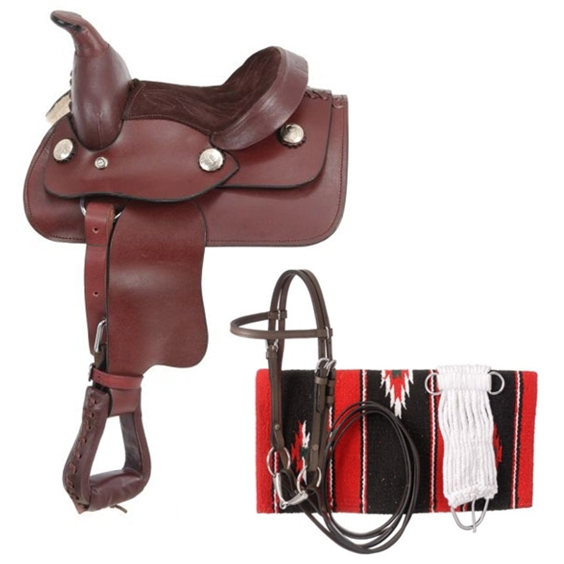 King Series Mini Western Smooth Leather Sdl Pkg