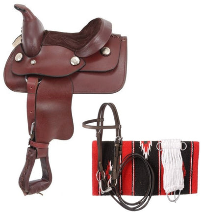 King Series Mini Western Smooth Leather Sdl Pkg