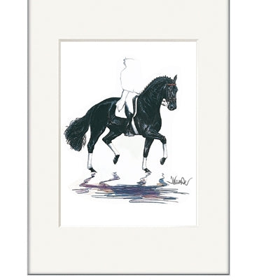 Baccara (Dressage) By Jan Kunster, Matted