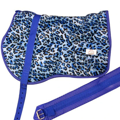 Best Friend Leopard Western Bareback Pad
