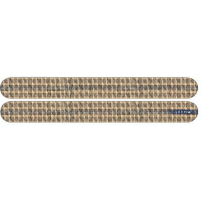 Lettia Collection Emery Board Baker Plaid