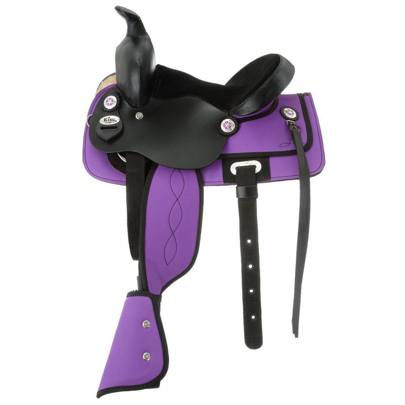King Series Youth Krypton All Around Saddle Package