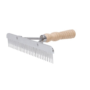 Blunt Tooth Fluffer Wood Handle SS Blade
