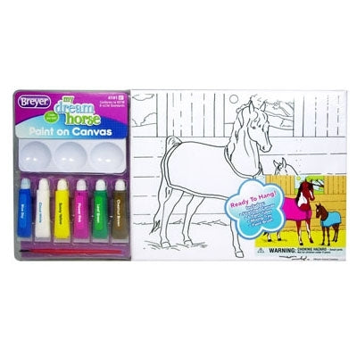 Breyer Paint on Canvas Mare and Foal