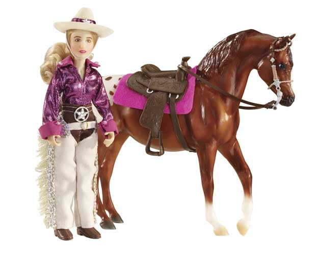 Breyer Classics Kaitlyn Cowgirl Set