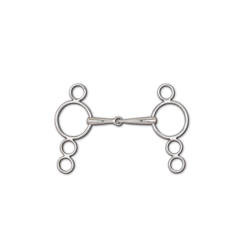 Toklat Snaffle 4-Ring Continental Gag 5