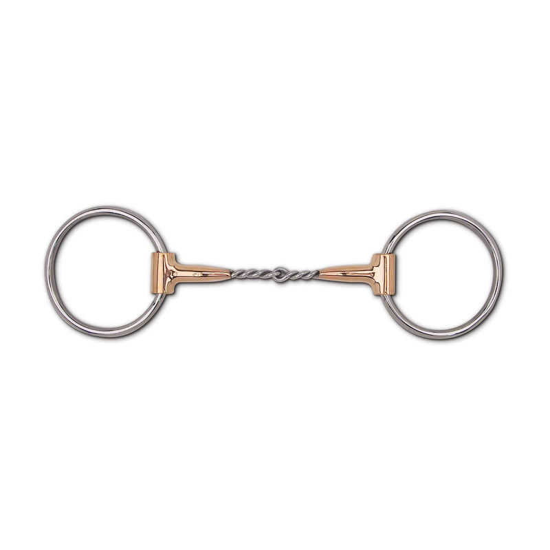 Toklat Loose Ring With Sleeve Wire Snaffle 5 Brn