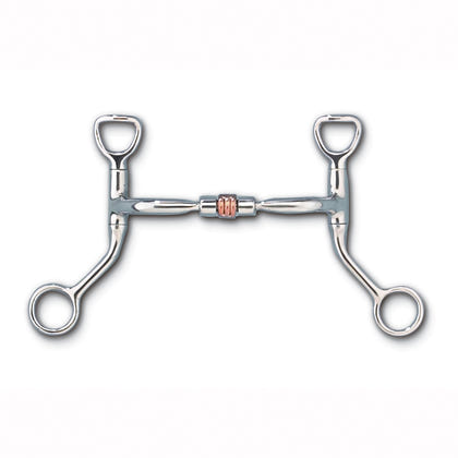 Myler 5 HBT Shank Snaffle Copper Roller