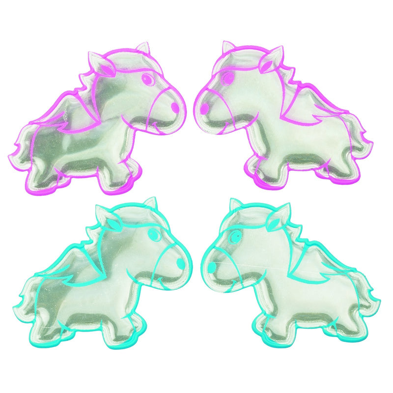 Guardian Angel Horse Reflective Hair Clips